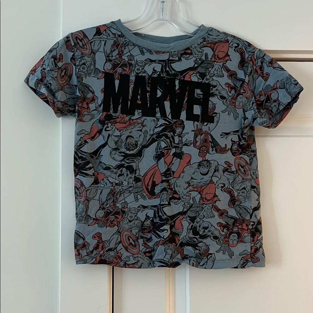 Marvel Kids Graphic T-Shirt - Gray and Red